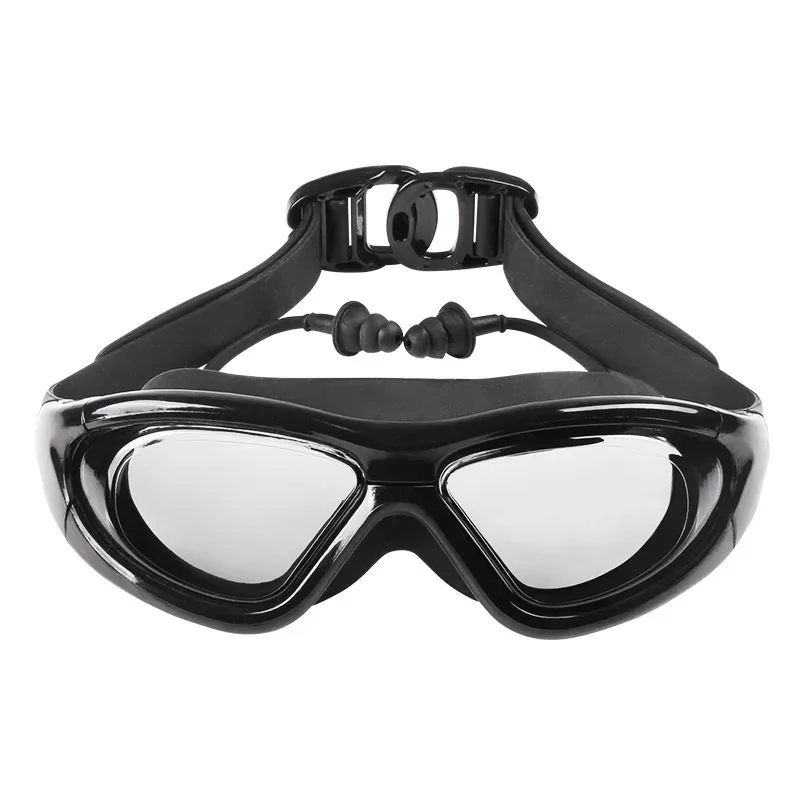 Swim Goggles Anti Fog Uv - Myopie Schwimm brille mit Anti-Fog-Spray Schwimm