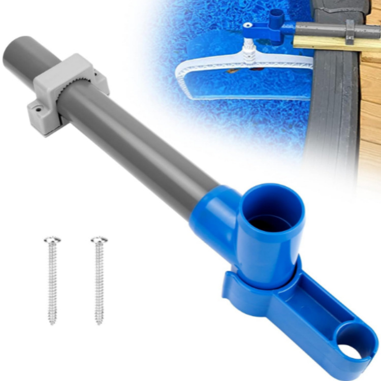 Pool Skimmer Net - Pool-Skimmer-Netzclip, Ersatz-Set für Blätternetz-Befestigung für Einbau-
