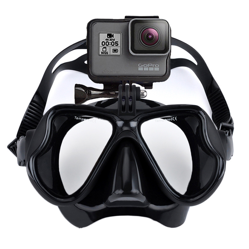 Snorkel Mask Full Face - JoyMaySun Professionelle Unterwassermaske Kamera Tauchmaske Schwimmbrille