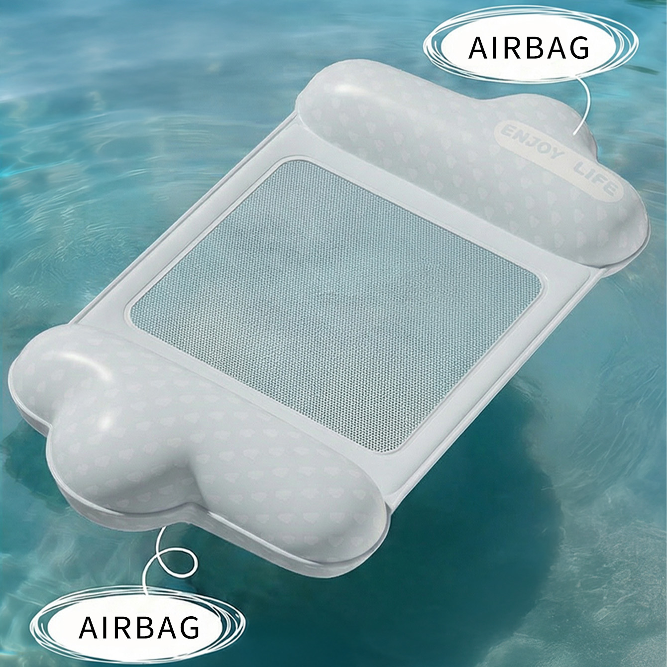 1 Stück Aufblasbare Pool-Luftm – Pool Lounger Inflatable Bewertung und Preis