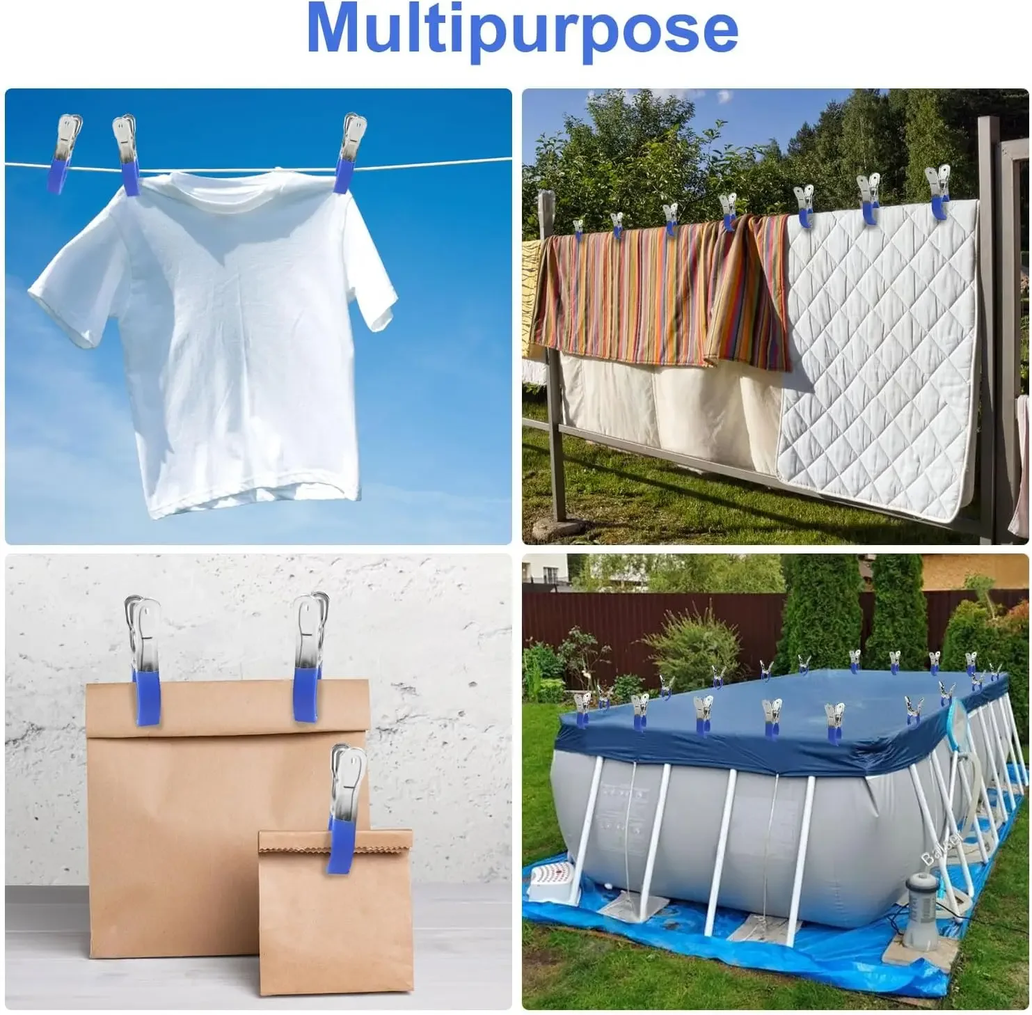 6/12Pcs Pool Abdeckung Clips E – Pool Ladder Above Ground Bewertung und Preis