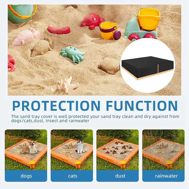 Sandkasten-Abdeckung, robuste  – Pool Cover Waterproof Bewertung und Preis