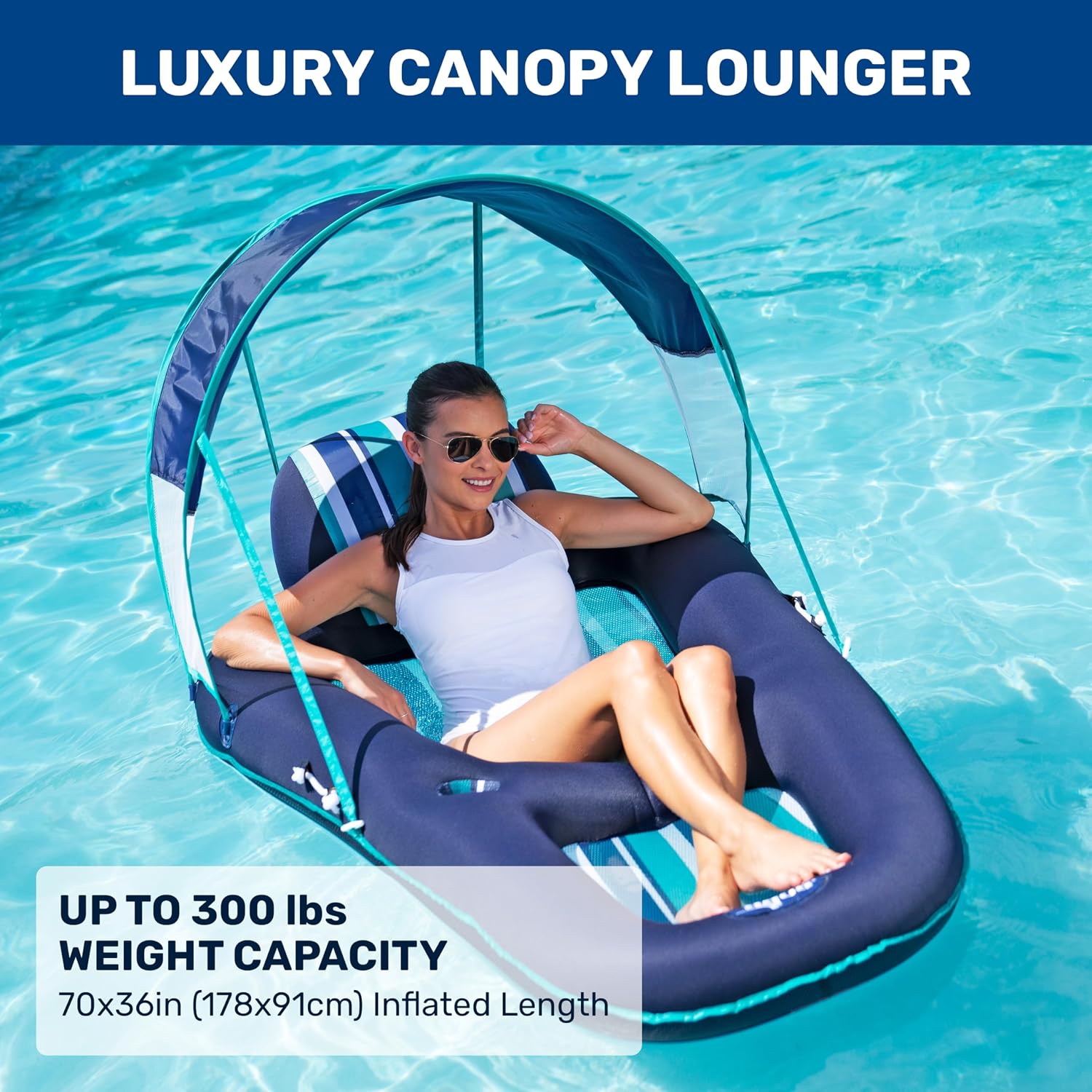 Extra große, aufblasbare Liege – Pool Lounger Inflatable Bewertung und Preis
